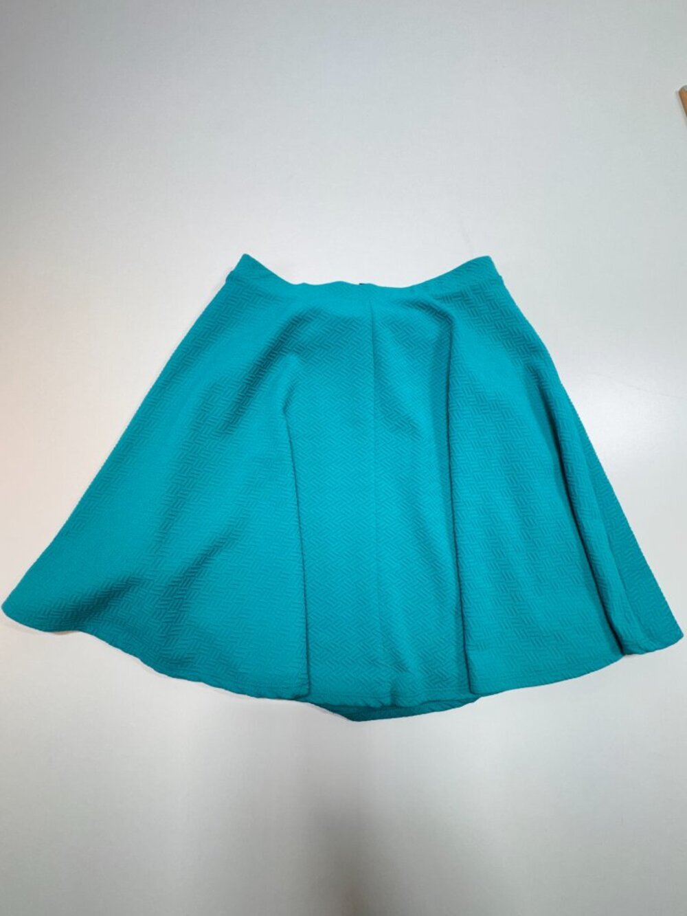 Streetwear Society Turquoise Textured Skater Skirt Size Medium - Picture 8 of 8